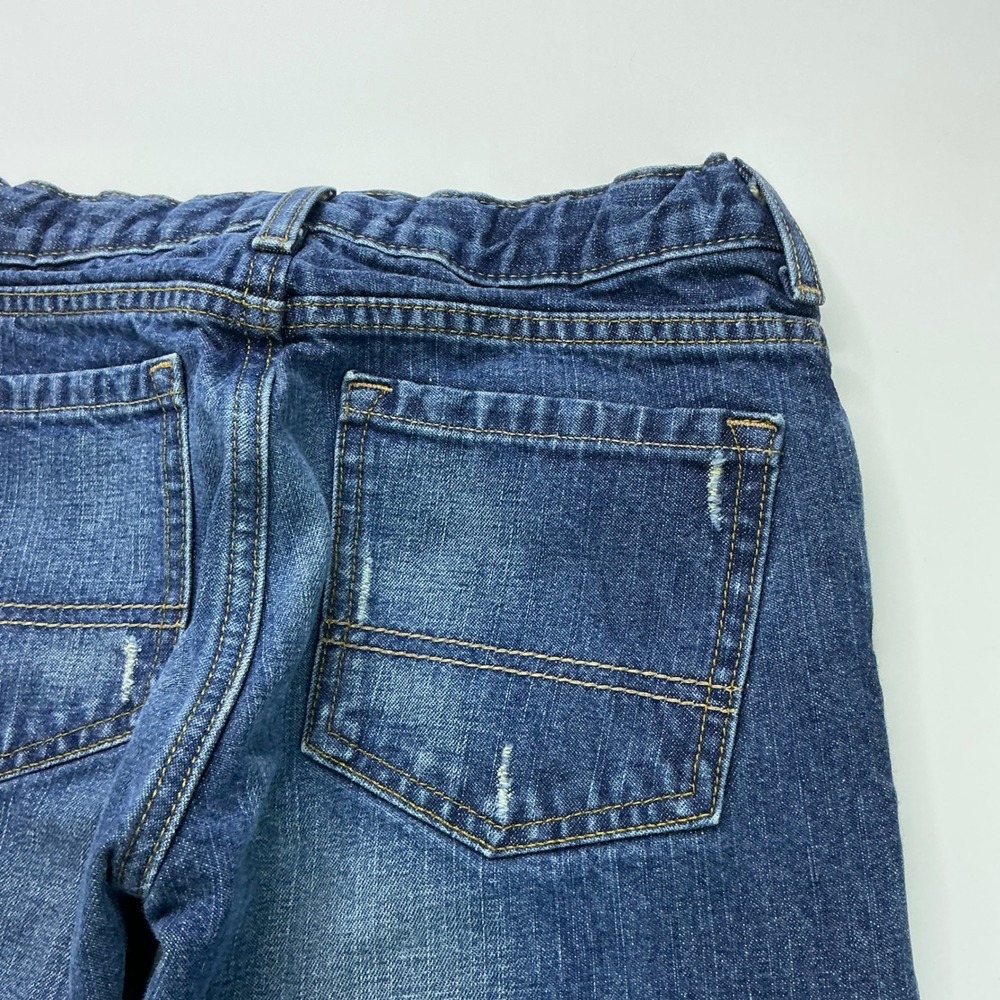 Arizona Blue Jeans Kids 10 Regular Straight Leg Factory Distressed Adjustable - Picture 16 of 16